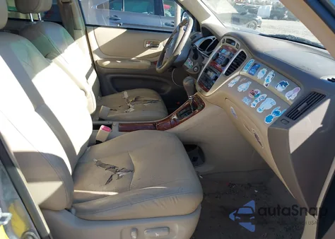 2004 Toyota Highlander Limited V6 z USA, uszkodzony, nr VIN JTEEP21A940056587